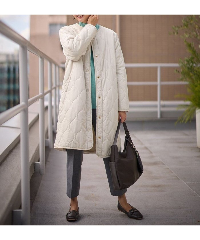 【エニー/ANY】の【マフラー付き】キルトリバーシブルコート インテリア・キッズ・メンズ・レディースファッション・服の通販 founy(ファニー) https://founy.com/ ファッション Fashion レディースファッション Fashion for Women アウター Coat / Outerwear Collection コート・ロングコート・ピーコート Long Coats, Peacoats & More レディースジャケット・軽アウター Jackets マフラー・スヌード / 冬小物の定番 Scarves & Mufflers インナー Innerwear キルティング Quilted, Quilting キルト Quilt, Quilted Fabric ジャケット Jacket, Outerwear トレンド Trend, Trending Now マフラー Scarf, Muffler エレガント 上品 Elegant A/W・秋冬 Autumn/Winter |ID: prp329100004161673 ipo3291000000033646280