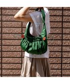 【ツモリチサト キャリー/tsumori chisato CARRY】のギャザー ショルダーバッグ ワンショルダー グリーン|ID: prp329100004161682 ipo3291000000028734684