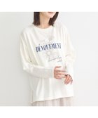 【アースミュージックアンドエコロジー/earth music&ecology】のグラフィックロンT 人気、トレンドファッション・服の通販 founy(ファニー) ファッション Fashion レディースファッション WOMEN トップス・カットソー Tops/Tshirt シャツ/ブラウス Shirts/Blouses ロング / Tシャツ T-Shirts カットソー Cut and Sewn NEW・新作・新着・新入荷 New Arrivals A/W・秋冬 Aw・Autumn/Winter・Fw・Fall-Winter S/S・春夏 Ss・Spring/Summer カットソー Cut And Sew グラフィック Graphic スリット Slit センター Center フロント Front ポケット Pocket ロング Long 夏 Summer thumbnail Ivory|ID: prp329100004161693 ipo3291000000028734798