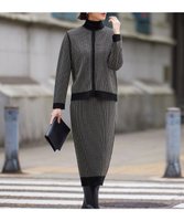 【自由区/JIYU-KU】の【洗える】リバーシブルニット セットアップ(カーディガン×タイトスカート) 人気、トレンドファッション・服の通販 founy(ファニー) ファッション Fashion レディースファッション WOMEN セットアップ Setup スカート Skirt カーディガン Cardigan セットアップ Set Up チェック Check ツイード Tweed パターン Pattern リバーシブル Reversible 洗える Washable 無地 Plain Color A/W・秋冬 Aw・Autumn/Winter・Fw・Fall-Winter |ID:prp329100004161734