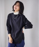 【エニィファム/any FAM】の【洗濯機可/6色展開】ソフトタッチニットプルオーバー ブラック|ID: prp329100004161843 ipo3291000000031968906