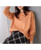 【エニィファム/any FAM】の【洗濯機可/6色展開】ソフトタッチニットプルオーバー オレンジ|ID: prp329100004161843 ipo3291000000031968907
