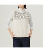 【ジェイ プレス/J.PRESS】の【WEB限定・洗える】FAIR ISLE ニットベスト 人気、トレンドファッション・服の通販 founy(ファニー) ファッション Fashion レディースファッション WOMEN アウター Coat Outerwear トップス・カットソー Tops/Tshirt ニット Knit Tops ベスト/ジレ Gilets/Vests NEW・新作・新着・新入荷 New Arrivals A/W・秋冬 Aw・Autumn/Winter・Fw・Fall-Winter ストレッチ Stretch タートルネック Turtleneck ベスト Vest リアル Real 洗える Washable 軽量 Lightweight thumbnail 【WEB限定】ベージュ系|ID: prp329100004161862 ipo3291000000028736188