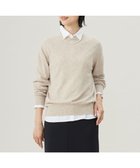 【ジェイ プレス/J.PRESS】の【洗える】CASHMERE BLEND スタンドカラー ニット トップベージュ系|ID: prp329100004161867 ipo3291000000028736225