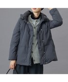 【ジェイ プレス/J.PRESS】の【洗える】ブラッシュドマルチポリ ショート ダウンコート スレート系|ID:prp329100004161908