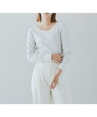 【イェッカ ヴェッカ/YECCA VECCA】のエンブロイダリーUネックリブトップス 人気、トレンドファッション・服の通販 founy(ファニー) ファッション Fashion レディースファッション WOMEN トップス・カットソー Tops/Tshirt シャツ/ブラウス Shirts/Blouses ロング / Tシャツ T-Shirts カットソー Cut and Sewn NEW・新作・新着・新入荷 New Arrivals A/W・秋冬 Aw・Autumn/Winter・Fw・Fall-Winter エンブロイダリー Embroidery カットソー Cut And Sew カフス Cuffs フィット Fit ボトム Bottom モチーフ Motif ワンポイント One Point thumbnail Light Gray Mixture|ID: prp329100004162000 ipo3291000000028737340