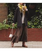 【組曲/KUMIKYOKU】の【洗える】TRカルゼ ティアードスカート 人気、トレンドファッション・服の通販 founy(ファニー) ファッション Fashion レディースファッション WOMEN スカート Skirt ティアードスカート Tiered Skirts A/W・秋冬 Aw・Autumn/Winter・Fw・Fall-Winter ギャザー Gather クラシカル Classical コンパクト Compact ティアードスカート Tiered Skirt フェミニン Feminine フレンチ French ミックス Mix 再入荷 Restock/Back In Stock/Re Arrival 洗える Washable thumbnail ダークブラウン系|ID: prp329100004162686 ipo3291000000028744046