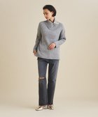 【グレース コンチネンタル/GRACE CONTINENTAL】のオフタートルリブニット 人気、トレンドファッション・服の通販 founy(ファニー) ファッション Fashion レディースファッション WOMEN トップス・カットソー Tops/Tshirt ニット Knit Tops A/W・秋冬 Aw・Autumn/Winter・Fw・Fall-Winter セーター Sweater ハイネック High Neck メタル Metal ワイドリブ Wide Rib 再入荷 Restock/Back In Stock/Re Arrival thumbnail グレー|ID: prp329100004162692 ipo3291000000028744092