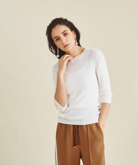 【グレース コンチネンタル/GRACE CONTINENTAL】 細リブニットトップ人気、トレンドファッション・服の通販 founy(ファニー) ファッション Fashion レディースファッション WOMEN トップス・カットソー Tops/Tshirt ニット Knit Tops A/W・秋冬 Aw・Autumn/Winter・Fw・Fall-Winter スマート Smart スリット Slit セーター Sweater フィット Fit ベーシック Basic メタル Metal 再入荷 Restock/Back In Stock/Re Arrival |ID:prp329100004162702