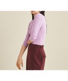 【グレース コンチネンタル/GRACE CONTINENTAL】の細リブニットトップ 人気、トレンドファッション・服の通販 founy(ファニー) ファッション Fashion レディースファッション WOMEN トップス・カットソー Tops/Tshirt ニット Knit Tops A/W・秋冬 Aw・Autumn/Winter・Fw・Fall-Winter スマート Smart スリット Slit セーター Sweater フィット Fit ベーシック Basic メタル Metal 再入荷 Restock/Back In Stock/Re Arrival thumbnail ラベンダー|ID: prp329100004162702 ipo3291000000028744192