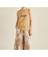 【グレース コンチネンタル/GRACE CONTINENTAL】のレタードラメノースリーブ 人気、トレンドファッション・服の通販 founy(ファニー) ファッション Fashion レディースファッション WOMEN トップス・カットソー Tops/Tshirt ニット Knit Tops キャミソール / ノースリーブ No Sleeves A/W・秋冬 Aw・Autumn/Winter・Fw・Fall-Winter インナー Inner サロペット Overalls ジャケット Jacket セーター Sweater 再入荷 Restock/Back In Stock/Re Arrival |ID:prp329100004162704