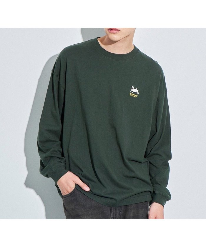 【ウィゴー/WEGO / MEN】のアニマルワンポイントT(LS) インテリア・キッズ・メンズ・レディースファッション・服の通販 founy(ファニー) https://founy.com/ ファッション Fashion メンズファッション MEN トップス・カットソー Tops/Tshirt/Men シャツ Shirts アニマル Animal 春 Spring カットソー Cut And Sew カーゴパンツ Cargo Pants シンプル Simple スマホ Smartphone デニム Denim 定番 Standard ビッグ Big 半袖 Short Sleeve ルーズ Loose ワイド Wide ワンポイント One Point A/W・秋冬 Aw・Autumn/Winter・Fw・Fall-Winter 再入荷 Restock/Back In Stock/Re Arrival おすすめ Recommend 夏 Summer |ID: prp329100004165054 ipo3291000000028776788