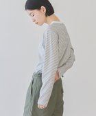 【アメリカンホリック/AMERICAN HOLIC】のクルーネックカットプルオーバー 人気、トレンドファッション・服の通販 founy(ファニー) ファッション Fashion レディースファッション WOMEN トップス・カットソー Tops/Tshirt シャツ/ブラウス Shirts/Blouses ロング / Tシャツ T-Shirts プルオーバー Pullover カットソー Cut and Sewn おすすめ Recommend インナー Inner カットソー Cut And Sew シンプル Simple スタンダード Standard ボーダー Border 再入荷 Restock/Back In Stock/Re Arrival 夏 Summer 春 Spring S/S・春夏 Ss・Spring/Summer thumbnail Black|ID: prp329100004165063 ipo3291000000030451425