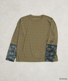 【グリーンパークス/Green Parks】のナイトメア/袖シアーTシャツ 人気、トレンドファッション・服の通販 founy(ファニー) ファッション Fashion レディースファッション WOMEN トップス・カットソー Tops/Tshirt シャツ/ブラウス Shirts/Blouses ロング / Tシャツ T-Shirts カットソー Cut and Sewn A/W・秋冬 Aw・Autumn/Winter・Fw・Fall-Winter インナー Inner カットソー Cut And Sew キャラクター Character シアー Sheer ストレッチ Stretch チュール Tulle プリント Print ボトム Bottom ポケット Pocket thumbnail Khaki|ID: prp329100004165123 ipo3291000000028777280