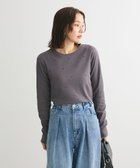 【グリーンパークス/Green Parks】の・DOUBLE FLAGS ハート刺繍リブロンTEE 人気、トレンドファッション・服の通販 founy(ファニー) ファッション Fashion レディースファッション WOMEN トップス・カットソー Tops/Tshirt シャツ/ブラウス Shirts/Blouses ロング / Tシャツ T-Shirts カットソー Cut and Sewn A/W・秋冬 Aw・Autumn/Winter・Fw・Fall-Winter おすすめ Recommend インナー Inner カットソー Cut And Sew カーディガン Cardigan ジャケット Jacket フィット Fit ポケット Pocket ロング Long thumbnail Charcoal Gray|ID: prp329100004165130 ipo3291000000028795643