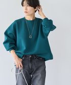 【アメリカンホリック/AMERICAN HOLIC】のサイドスリットポンチプルオーバー 人気、トレンドファッション・服の通販 founy(ファニー) ファッション Fashion レディースファッション WOMEN トップス・カットソー Tops/Tshirt シャツ/ブラウス Shirts/Blouses ロング / Tシャツ T-Shirts プルオーバー Pullover カットソー Cut and Sewn A/W・秋冬 Aw・Autumn/Winter・Fw・Fall-Winter おすすめ Recommend アクセサリー Accessories カットソー Cut And Sew スリット Slit デニム Denim フェミニン Feminine thumbnail Green|ID: prp329100004165137 ipo3291000000028777343