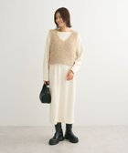 【グリーンパークス/Green Parks】のSET2点ベスト+リブワンピース 人気、トレンドファッション・服の通販 founy(ファニー) ファッション Fashion レディースファッション WOMEN アウター Coat Outerwear NEW・新作・新着・新入荷 New Arrivals A/W・秋冬 Aw・Autumn/Winter・Fw・Fall-Winter おすすめ Recommend ベスト Vest ポケット Pocket ミックス Mix thumbnail Ivory|ID: prp329100004165145 ipo3291000000028777370