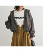 【グリーンパークス/Green Parks】の・ELENCARE DUE ショートマウンテンパーカー 人気、トレンドファッション・服の通販 founy(ファニー) ファッション Fashion レディースファッション WOMEN アウター Coat Outerwear ジャケット Jackets NEW・新作・新着・新入荷 New Arrivals A/W・秋冬 Aw・Autumn/Winter・Fw・Fall-Winter おすすめ Recommend ギャザー Gather ショート Short ジャケット Jacket トレンド Trend バランス Balance パーカー Hoodie フェミニン Feminine フォルム Form ボトム Bottom ポケット Pocket ワイド Wide thumbnail Charcoal Gray|ID: prp329100004165155 ipo3291000000028795675