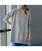 【ティアクラッセ/Tiaclasse】の【選べる2type】もちニットチュニック Vネック:グレー|ID: prp329100004165161 ipo3291000000032054056