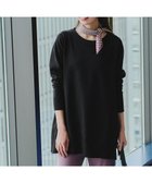 【ティアクラッセ/Tiaclasse】の【選べる2type】もちニットチュニック ボートネック:ブラック|ID: prp329100004165161 ipo3291000000032054080