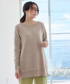 【ティアクラッセ/Tiaclasse】の【選べる2type】もちニットチュニック ボートネック:ベージュ|ID: prp329100004165161 ipo3291000000033541748