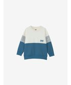 【ヘリーハンセン/HELLY HANSEN / KIDS】の【記名ラベル付き】トライスウェットクルー(キッズ)○ アッシュブルー×アイボリー|ID: prp329100004165181 ipo3291000000028777534