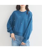 【アースミュージックアンドエコロジー/earth music&ecology】のパールプルオーバー 人気、トレンドファッション・服の通販 founy(ファニー) ファッション Fashion レディースファッション WOMEN トップス・カットソー Tops/Tshirt パーカ Sweats プルオーバー Pullover スウェット Sweat NEW・新作・新着・新入荷 New Arrivals A/W・秋冬 Aw・Autumn/Winter・Fw・Fall-Winter おすすめ Recommend ショルダー Shoulder スウェット Sweat デニム Denim トレンド Trend ドロップ Drop パール Pearl ポケット Pocket レース Race thumbnail Blue Green|ID: prp329100004165199 ipo3291000000028777709