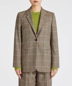 【ポール スミス/Paul Smith】のサキソニー チェック ジャケット 人気、トレンドファッション・服の通販 founy(ファニー) ファッション Fashion レディースファッション WOMEN アウター Coat Outerwear ジャケット Jackets テーラードジャケット Tailored Jackets A/W・秋冬 Aw・Autumn/Winter・Fw・Fall-Winter オレンジ Orange ジャケット Jacket チェック Check フラップ Flap ボックス Box ポケット Pocket thumbnail ブラウン|ID: prp329100004165216 ipo3291000000029032809