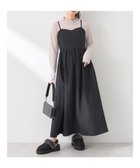 【アースミュージックアンドエコロジー/earth music&ecology】のビスチェ風キャミドレ 人気、トレンドファッション・服の通販 founy(ファニー) ファッション Fashion レディースファッション WOMEN ワンピース Dress NEW・新作・新着・新入荷 New Arrivals A/W・秋冬 Aw・Autumn/Winter・Fw・Fall-Winter S/S・春夏 Ss・Spring/Summer おすすめ Recommend エレガント 上品 Elegant キャミソール Camisole ギャザー Gather シャーリング Shirring チェック Check ドレス Dress ビスチェ Bustier フェミニン Feminine フレア Flare ポケット Pocket 夏 Summer 無地 Plain Color thumbnail Black|ID: prp329100004165255 ipo3291000000028777941