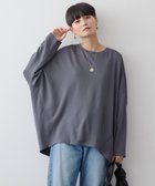 【アメリカンホリック/AMERICAN HOLIC】の抗菌防臭ライトポンチコクーンカットプルオーバー Gray|ID:prp329100004165268