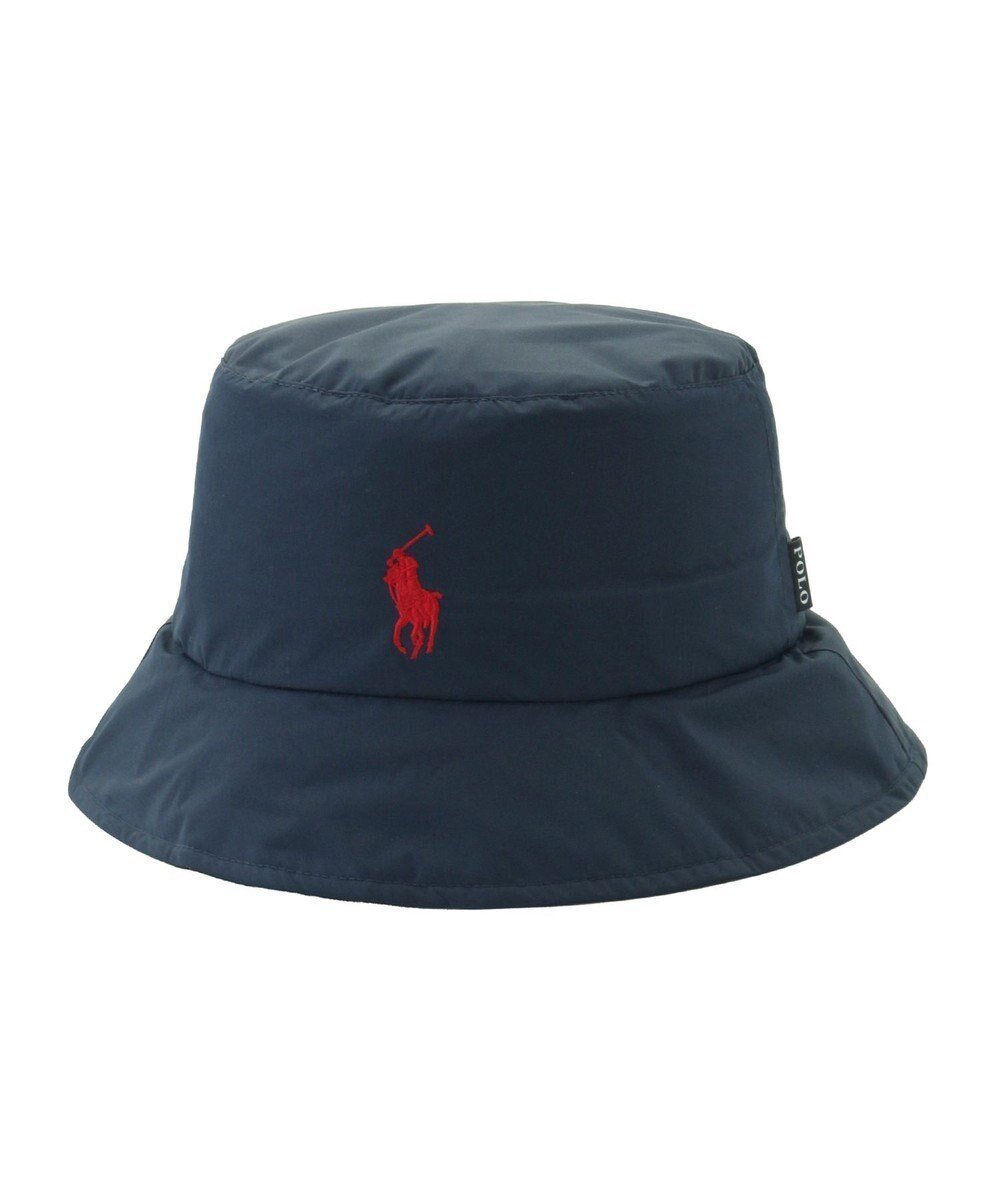 【ムーンバット/MOONBAT】のPOLO RALPH LAUREN レインハット POLO PONY 撥水 ポケッタブル インテリア・キッズ・メンズ・レディースファッション・服の通販 founy(ファニー) 　ファッション　Fashion　レディースファッション　WOMEN　帽子　Hats　NEW・新作・新着・新入荷　New Arrivals　アイビー　Ivy　シンプル　Simple　ニューヨーク　New York　エレガント 上品　Elegant　帽子　Hat　ネイビーブルー|ID: prp329100004165273 ipo3291000000028778052