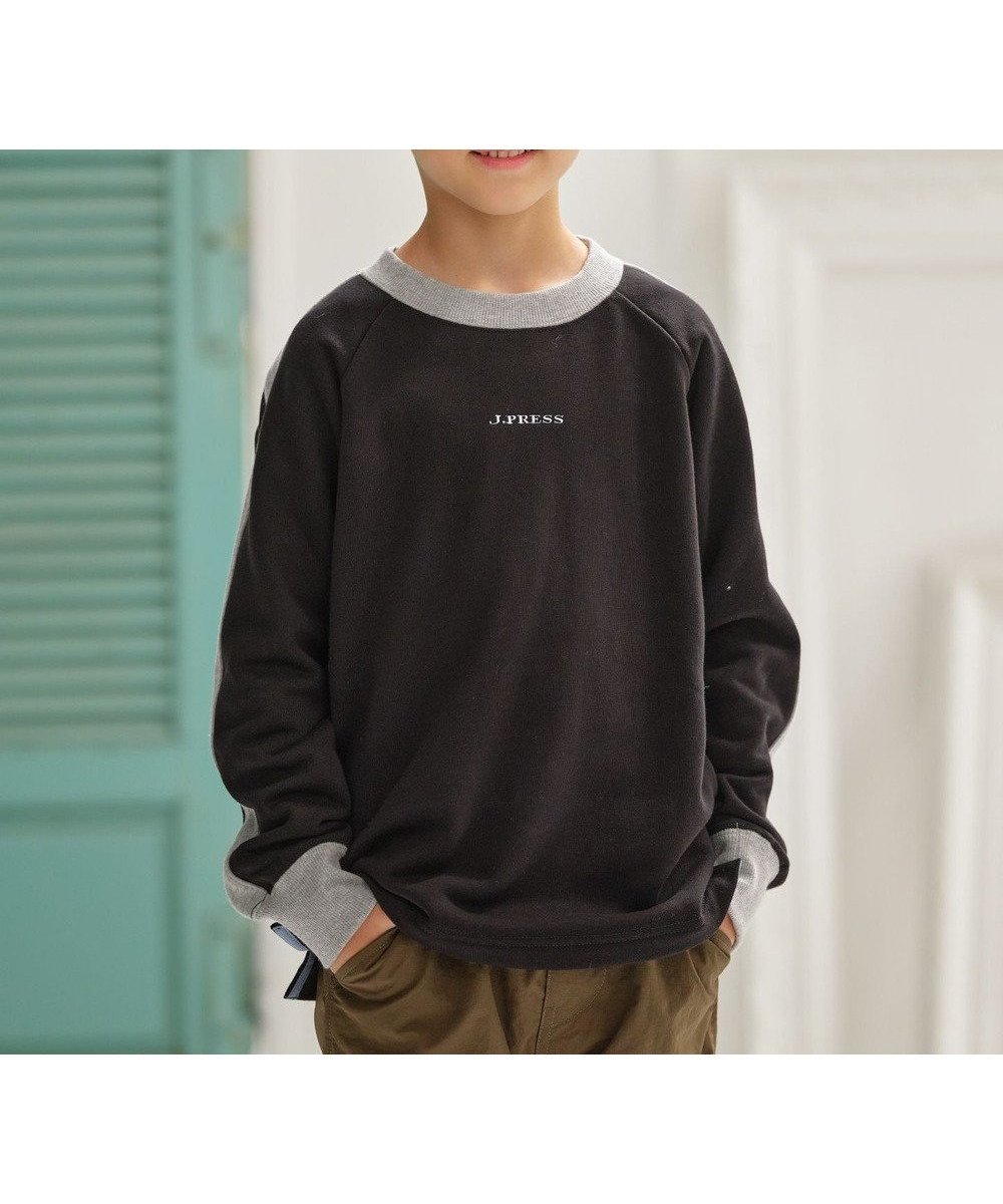 【ジェイ プレス/J.PRESS / KIDS】の【100-130cm】裏毛ラグラン ロゴトレーナー 人気、トレンドファッション・服の通販 founy(ファニー) 　ファッション　Fashion　キッズファッション　KIDS　トップス・カットソー　Tops/Tees/Kids　アウトドア　Outdoor　インナー　Inner　シンプル　Simple　スウェット　Sweat　ストレート　Straight　スポーツ　Sports　スマホ　Smartphone　スリット　Slit　スリーブ　Sleeve　トレーナー　Trainer　ワンポイント　One Point　A/W・秋冬　Aw・Autumn/Winter・Fw・Fall-Winter　冬　Winter　おすすめ　Recommend　2024年　2024　2024-2025秋冬・A/W　Aw/Autumn/Winter/Fw/Fall/2024-2025　 other-1|ID: prp329100004165997 ipo3291000000028795144