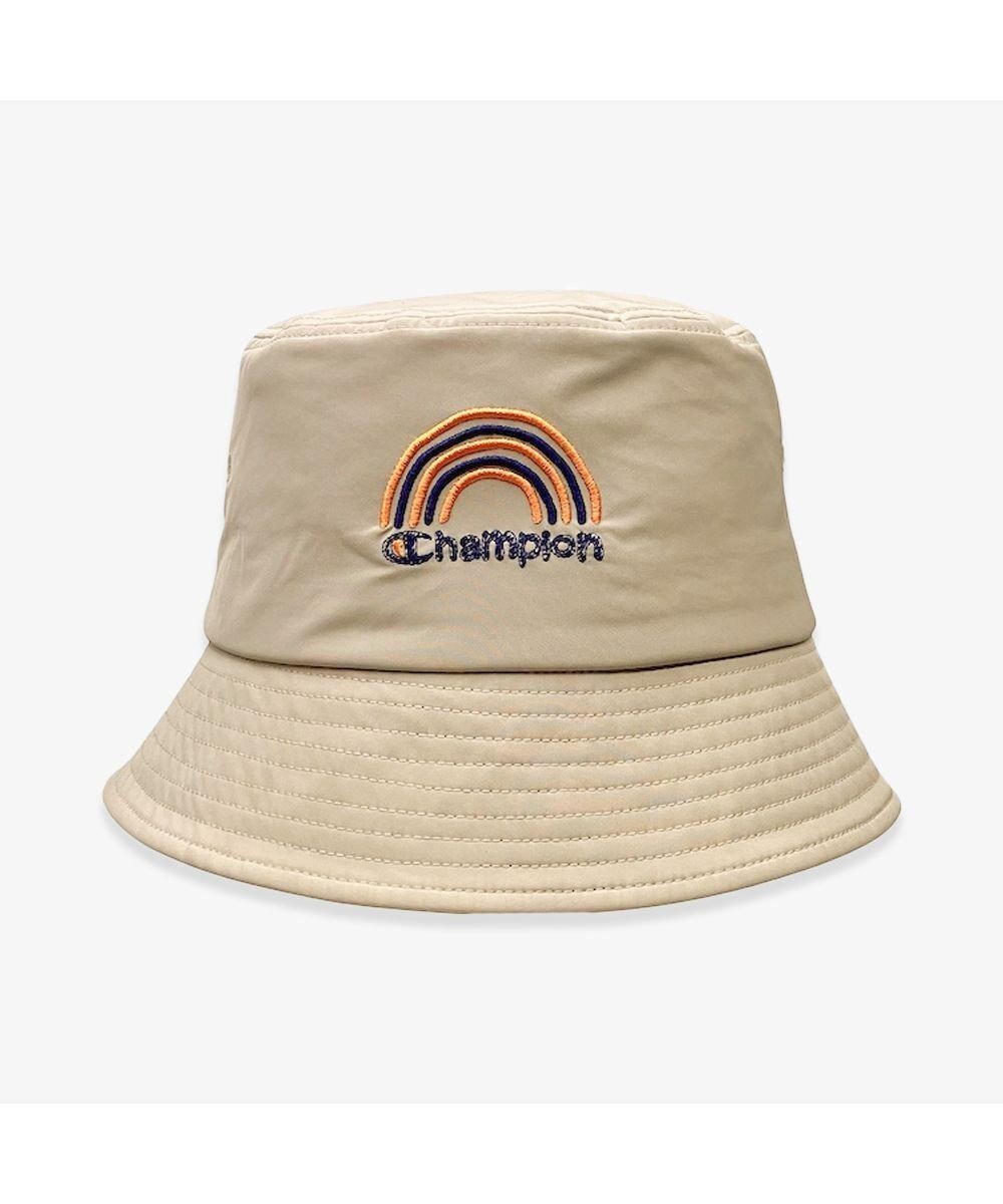 【林八百吉商店/HAYASHIYAOKICHI】のChampion 中綿バケットハット インテリア・キッズ・メンズ・レディースファッション・服の通販 founy(ファニー) 　ファッション　Fashion　レディースファッション　WOMEN　帽子　Hats　NEW・新作・新着・新入荷　New Arrivals　フロント　Front　人気　Popularity　帽子　Hat　ベージュ|ID: prp329100004167104 ipo3291000000028813565