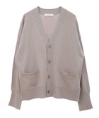 【グリーンパークス/Green Parks】の洗える Vネックカーディガン Gray Beige|ID: prp329100004167177 ipo3291000000028814004