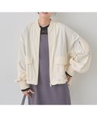 【アースミュージックアンドエコロジー/earth music&ecology】のアウトポケットMA-1 人気、トレンドファッション・服の通販 founy(ファニー) ファッション Fashion レディースファッション WOMEN アウター Coat Outerwear ジャケット Jackets ブルゾン Blouson/Jackets MA-1 MA-1 NEW・新作・新着・新入荷 New Arrivals A/W・秋冬 Aw・Autumn/Winter・Fw・Fall-Winter ショルダー Shoulder ジャケット Jacket ドロップ Drop フェミニン Feminine フォルム Form フリル Frills ブルゾン Blouson ポケット Pocket ミリタリー Military レース Race thumbnail Ivory|ID: prp329100004167188 ipo3291000000028814104