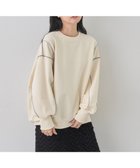 【アースミュージックアンドエコロジー/earth music&ecology】の配色ルーズチュニック 人気、トレンドファッション・服の通販 founy(ファニー) ファッション Fashion レディースファッション WOMEN トップス・カットソー Tops/Tshirt パーカ Sweats スウェット Sweat NEW・新作・新着・新入荷 New Arrivals A/W・秋冬 Aw・Autumn/Winter・Fw・Fall-Winter おすすめ Recommend スウェット Sweat チュニック Tunic パイピング Piping ボトム Bottom ポケット Pocket ルーズ Loose thumbnail Ivory|ID: prp329100004167200 ipo3291000000028814229