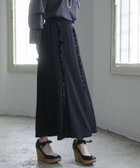 【グリーンパークス/Green Parks】のESCAR フロントフリルフレアスカート 人気、トレンドファッション・服の通販 founy(ファニー) ファッション Fashion レディースファッション WOMEN スカート Skirt Aライン/フレアスカート Flared A-Line Skirts NEW・新作・新着・新入荷 New Arrivals A/W・秋冬 Aw・Autumn/Winter・Fw・Fall-Winter シンプル Simple ダブル Double フェミニン Feminine フリル Frills フレア Flare フロント Front ベーシック Basic ポケット Pocket ロング Long thumbnail Black|ID: prp329100004167222 ipo3291000000028814306