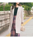 【エニィ スィス/any SiS】のウールライクノーブルチェスター コート 人気、トレンドファッション・服の通販 founy(ファニー) ファッション Fashion レディースファッション WOMEN アウター Coat Outerwear コート Coats ジャケット Jackets チェスターコート Top Coat ジャケット Jacket ジャージー Jersey チェスターコート Chester Coat トレンド Trend バランス Balance パイピング Piping フィット Fit フレア Flare ラッセル Russell A/W・秋冬 Aw・Autumn/Winter・Fw・Fall-Winter NEW・新作・新着・新入荷 New Arrivals エレガント 上品 Elegant thumbnail ライトベージュ|ID: prp329100004167235 ipo3291000000028814350