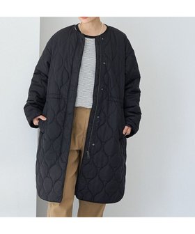 【アメリカンホリック/AMERICAN HOLIC】の軽ポカノーカラーキルティングロングコート 人気、トレンドファッション・服の通販 founy(ファニー) ファッション Fashion レディースファッション WOMEN アウター Coat Outerwear コート Coats ジャケット Jackets NEW・新作・新着・新入荷 New Arrivals おすすめ Recommend ギャザー Gather ジャケット Jacket タートルネック Turtleneck ダウン Down ドローコード Draw Cord マフラー Scarf 軽量 Lightweight |ID:prp329100004167340