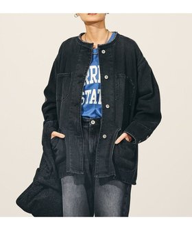 【アメリカンホリック/AMERICAN HOLIC】のデニムカバーオール 人気、トレンドファッション・服の通販 founy(ファニー) ファッション Fashion レディースファッション WOMEN アウター Coat Outerwear ジャケット Jackets NEW・新作・新着・新入荷 New Arrivals ジャケット Jacket デニム Denim フロント Front ポケット Pocket ロング Long |ID:prp329100004167346