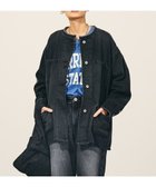 【アメリカンホリック/AMERICAN HOLIC】のデニムカバーオール 人気、トレンドファッション・服の通販 founy(ファニー) ファッション Fashion レディースファッション WOMEN アウター Coat Outerwear ジャケット Jackets NEW・新作・新着・新入荷 New Arrivals ジャケット Jacket デニム Denim フロント Front ポケット Pocket ロング Long thumbnail Black|ID: prp329100004167346 ipo3291000000028814719