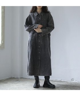 【グリーンパークス/Green Parks】 ESCAR デニムロングジャケットワンピース人気、トレンドファッション・服の通販 founy(ファニー) ファッション Fashion レディースファッション WOMEN アウター Coat Outerwear ジャケット Jackets NEW・新作・新着・新入荷 New Arrivals A/W・秋冬 Aw・Autumn/Winter・Fw・Fall-Winter おすすめ Recommend ジャケット Jacket デニム Denim トレンド Trend ドッキング Docking ベスト Vest ポケット Pocket ロング Long |ID:prp329100004167399