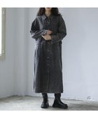 【グリーンパークス/Green Parks】のESCAR デニムロングジャケットワンピース 人気、トレンドファッション・服の通販 founy(ファニー) ファッション Fashion レディースファッション WOMEN アウター Coat Outerwear ジャケット Jackets NEW・新作・新着・新入荷 New Arrivals A/W・秋冬 Aw・Autumn/Winter・Fw・Fall-Winter おすすめ Recommend ジャケット Jacket デニム Denim トレンド Trend ドッキング Docking ベスト Vest ポケット Pocket ロング Long thumbnail Gray|ID: prp329100004167399 ipo3291000000028814853