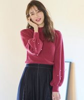 【エニィ スィス/any SiS】の【Oggi1月号掲載】モックネック袖パール調 ニット 人気、トレンドファッション・服の通販 founy(ファニー) 雑誌掲載アイテム Magazine Items ファッション雑誌 Fashion Magazines オッジ Oggi ファッション Fashion レディースファッション WOMEN トップス・カットソー Tops/Tshirt ニット Knit Tops 1月号 January Issue A/W・秋冬 Aw・Autumn/Winter・Fw・Fall-Winter コンパクト Compact シンプル Simple スリーブ Sleeve セーター Sweater パール Pearl フェミニン Feminine ボトム Bottom ミドル Middle モックネック Mock Neck 再入荷 Restock/Back In Stock/Re Arrival 雑誌 Magazine |ID:prp329100004168377