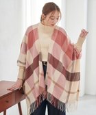 【エニィ スィス/any SiS】のノーブルチェック ポンチョ ストール 人気、トレンドファッション・服の通販 founy(ファニー) ファッション Fashion レディースファッション WOMEN アウター Coat Outerwear ポンチョ Ponchos A/W・秋冬 Aw・Autumn/Winter・Fw・Fall-Winter おすすめ Recommend クラシカル Classical ショール Shawl シンプル Simple ストール Stall チェック Check フェミニン Feminine ポンチョ Poncho 再入荷 Restock/Back In Stock/Re Arrival thumbnail ピンク系|ID: prp329100004168379 ipo3291000000028831584