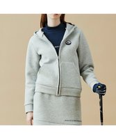 【23区 ゴルフ/NIJYUSANKU GOLF】の【WOMEN】【UVケア】ダンボールニット ジップアップパーカー 人気、トレンドファッション・服の通販 founy(ファニー) ファッション Fashion レディースファッション WOMEN トップス・カットソー Tops/Tshirt ニット Knit Tops パーカ Sweats セットアップ Set Up パーカー Hoodie ベーシック Basic ポケット Pocket モチーフ Motif A/W・秋冬 Aw・Autumn/Winter・Fw・Fall-Winter 再入荷 Restock/Back In Stock/Re Arrival |ID:prp329100004168382