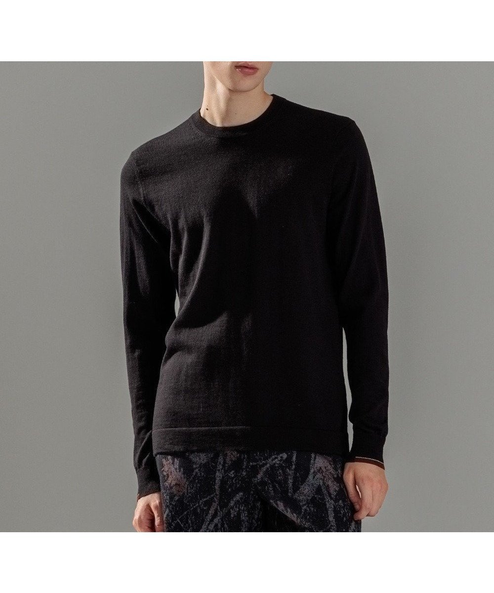 【ジョゼフ オム/JOSEPH HOMME / MEN】のウォッシャブルメリノ クルーネックニット 人気、トレンドファッション・服の通販 founy(ファニー) 　ファッション　Fashion　メンズファッション　MEN　トップス・カットソー　Tops/Tshirt/Men　ニット　Knit Tops　アンサンブル　Ensemble　セーター　Sweater　ベーシック　Basic　メランジ　Melange　無地　Plain Color　ロング　Long　A/W・秋冬　Aw・Autumn/Winter・Fw・Fall-Winter　おすすめ　Recommend　エレガント 上品　Elegant　 other-1|ID: prp329100004169864 ipo3291000000028850836