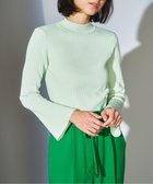 【グレース コンチネンタル/GRACE CONTINENTAL】のフレア袖ニットトップ 人気、トレンドファッション・服の通販 founy(ファニー) ファッション Fashion レディースファッション WOMEN トップス・カットソー Tops/Tshirt ニット Knit Tops S/S・春夏 Ss・Spring/Summer インナー Inner エレガント 上品 Elegant サロペット Overalls セーター Sweater ハイネック High Neck フレア Flare 再入荷 Restock/Back In Stock/Re Arrival 夏 Summer 定番 Standard 春 Spring thumbnail ライトグリーン|ID: prp329100004170135 ipo3291000000028852778