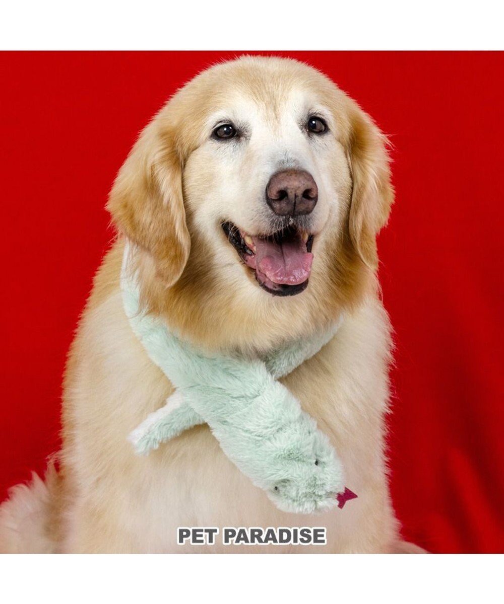 【ペットパラダイス/PET PARADISE / GOODS】のペットパラダイス 干支 巳 マフラー 《グリーン》 中型犬 大型犬 M～L 人気、トレンドファッション・服の通販 founy(ファニー) 　A/W・秋冬　Aw・Autumn/Winter・Fw・Fall-Winter　お正月　New Year　ボーダー　Border　マフラー　Scarf　犬　Dog　秋　Autumn/Fall　ホーム・キャンプ・アウトドア・お取り寄せ　Home,Garden,Outdoor,Camping Gear　ペットグッズ　Pet Supplies　 other-1|ID: prp329100004170160 ipo3291000000029333341