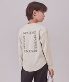 【アンフィーロ/UNFILO / KIDS】の【UNFILO KIDS】ロゴロンT(UNISEX) 人気、トレンドファッション・服の通販 founy(ファニー) ファッション Fashion キッズファッション KIDS トップス・カットソー Tops/Tees/Kids 洗える Washable カットソー Cut And Sew シンプル Simple スウェット Sweat フロント Front ユニセックス Unisex A/W・秋冬 Aw・Autumn/Winter・Fw・Fall-Winter NEW・新作・新着・新入荷 New Arrivals thumbnail [バックロゴ]グレージュ|ID: prp329100004170176 ipo3291000000028853030